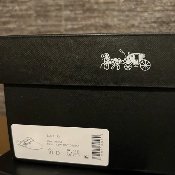 🚨‼️SOLD ‼️🚨COACH⭐️ NWT✨ MENS SIGNATURE CLOGS🏷️SIZE 10 - Picture 9 of 9